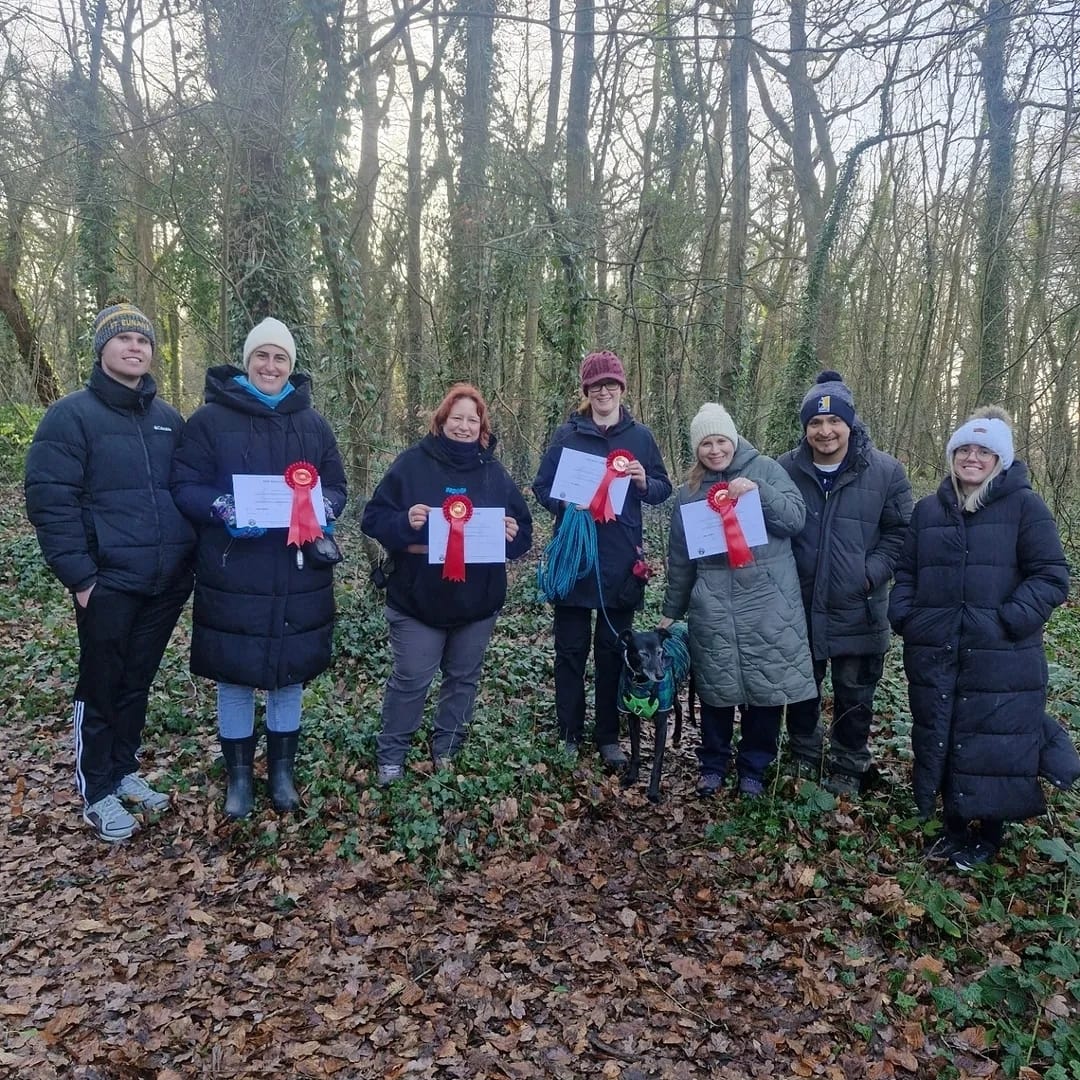 Mantrailing training with The Dog Centre